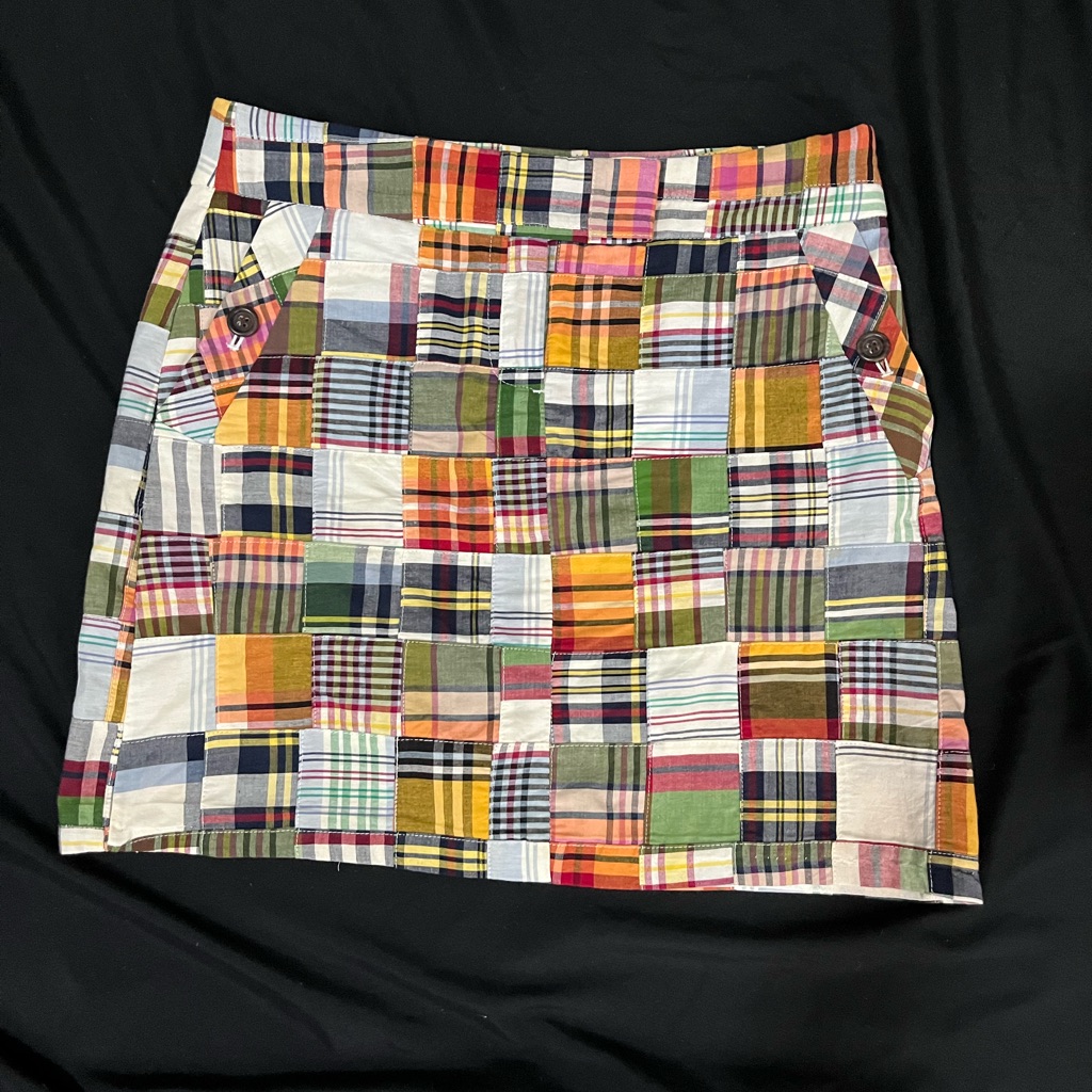 J. Crew Patchwork Skirt